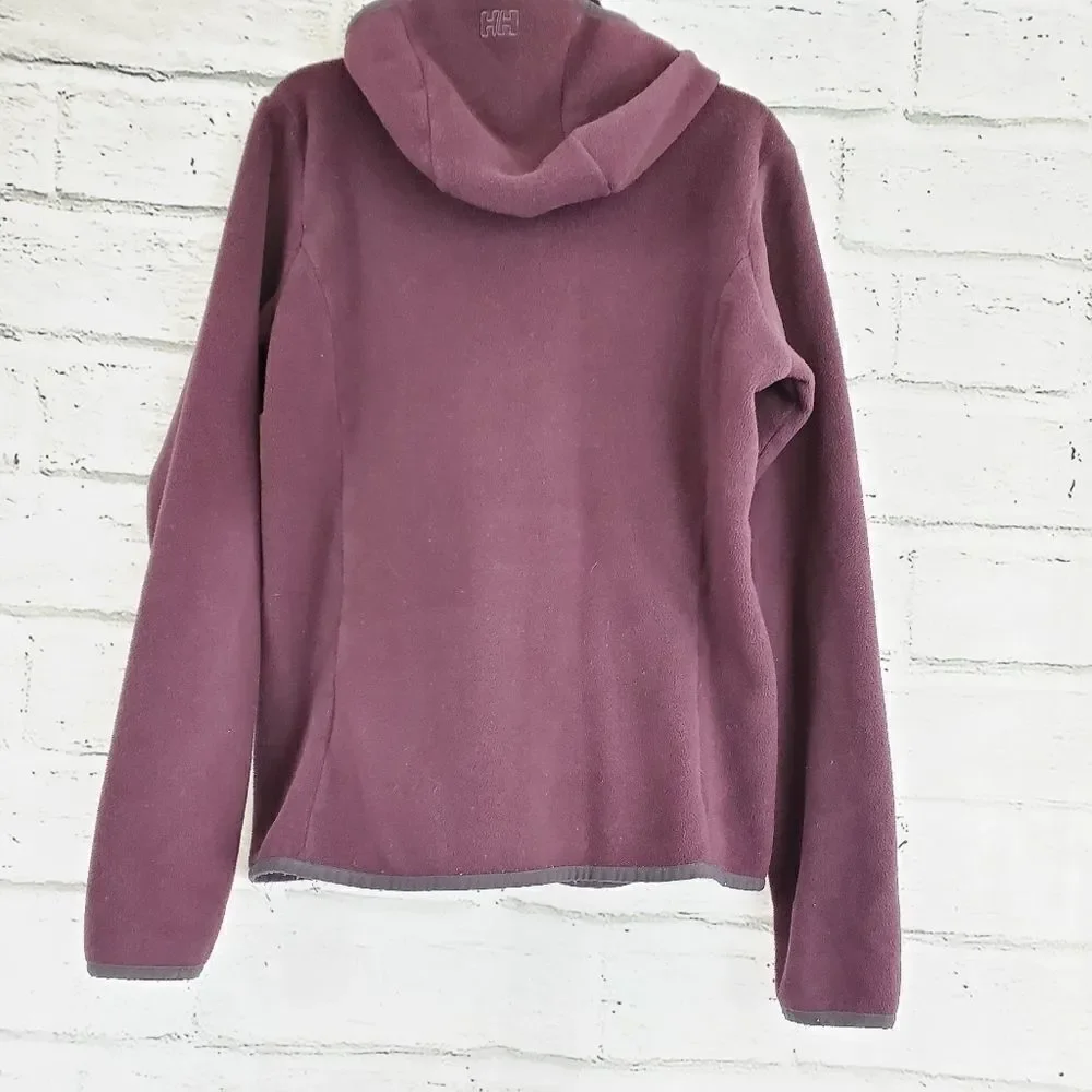 Helly Hansen zip up jacket hoodie fleece polartec